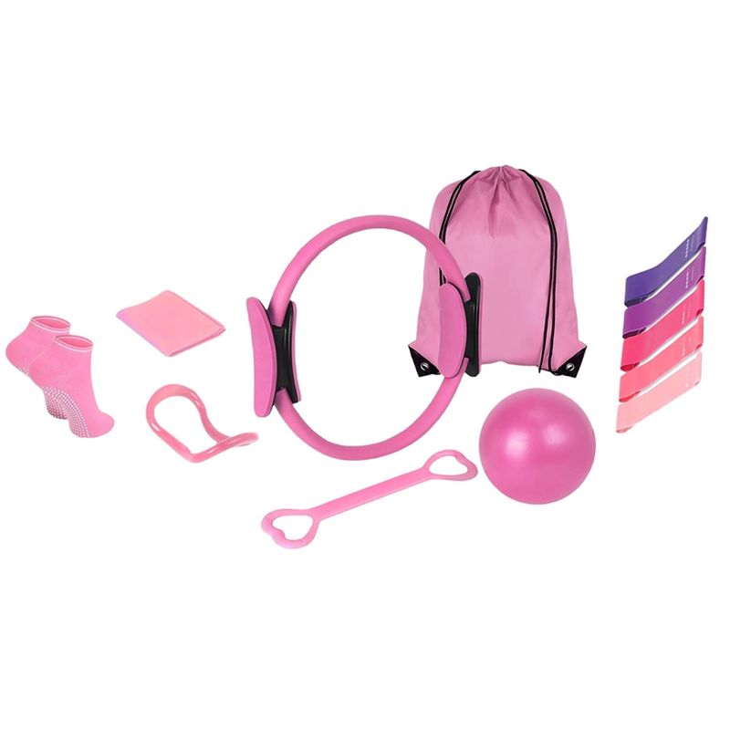 Pilates Yoga Or - AEF6-Home Pilates Essentials Kit For Women,Pilates