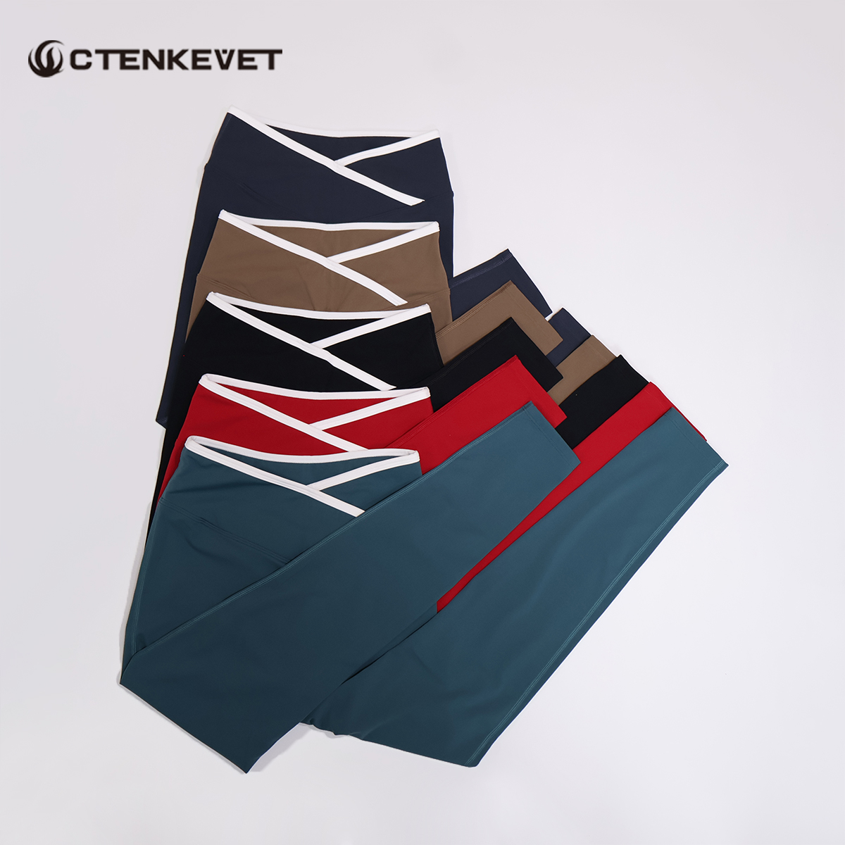 Pilates Yoga Edition - Ctenkevet Women's Color-Block Quick-Dry Fitness Pants