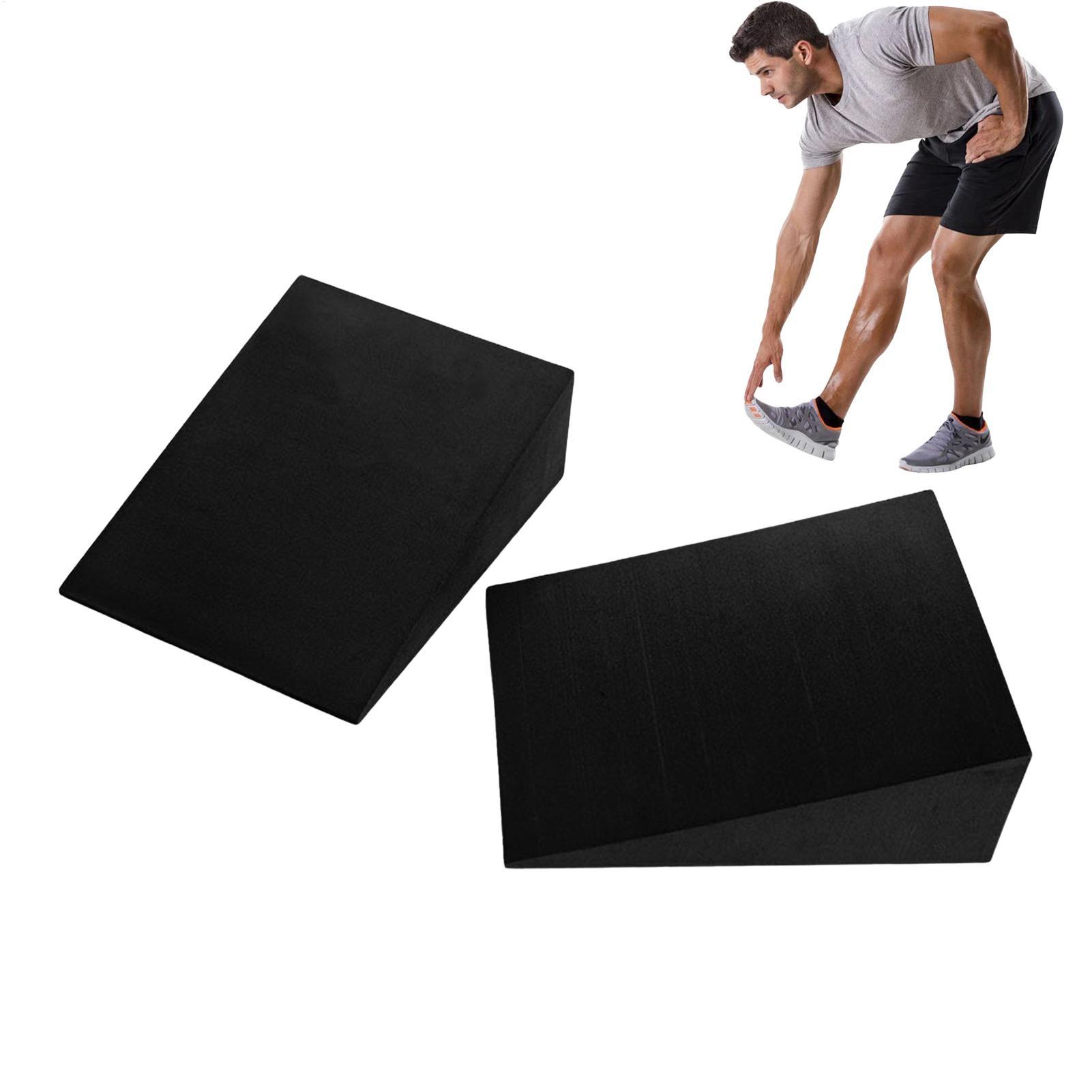 Pilates Yoga Block - 1Pairs Yoga Wedge Blocks EVA Foam