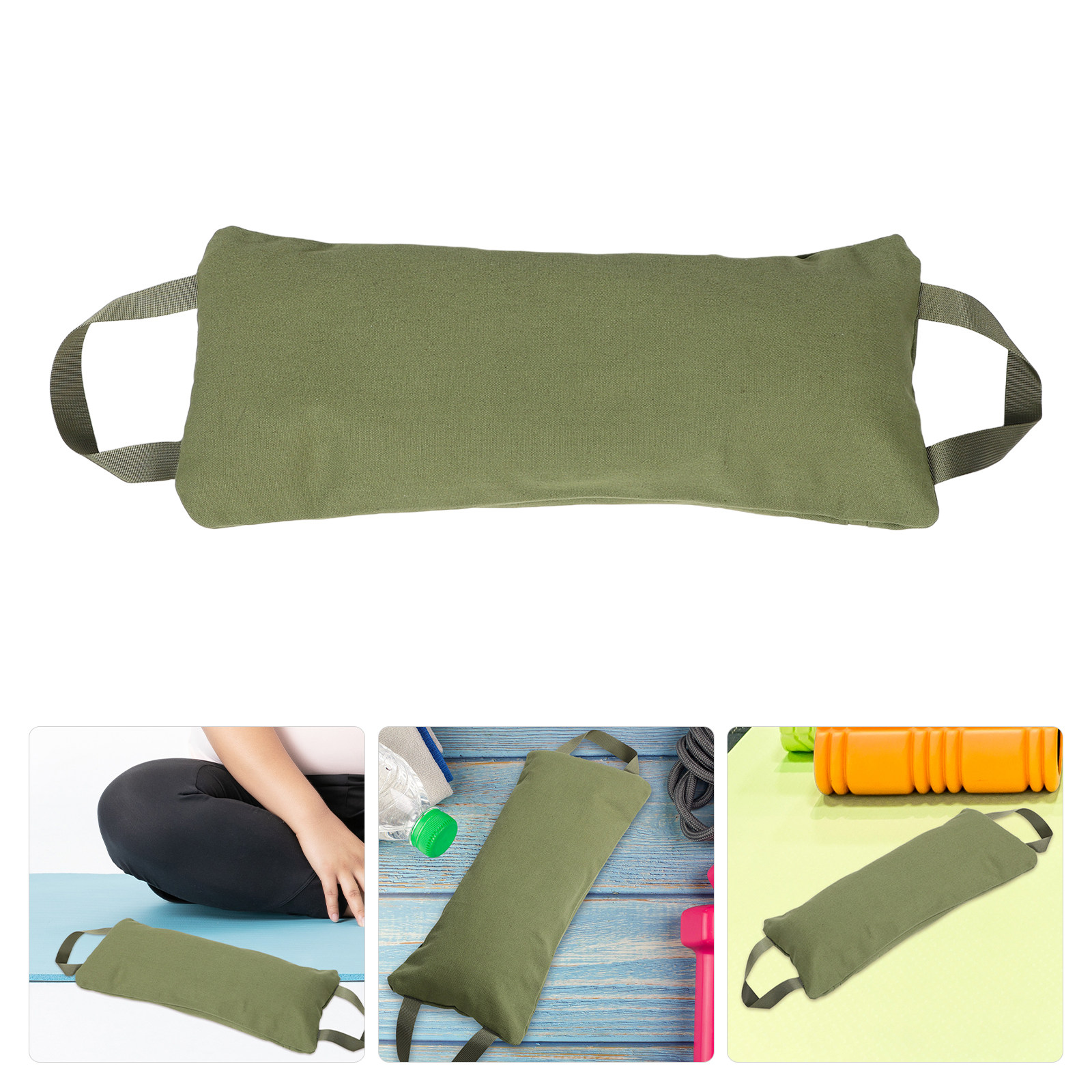 Yoga Sandbag Weight - Reusable Canvas Sandbag for Weightlifting Yoga