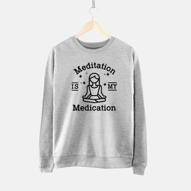 Meditation Sweatshirt - Mediat - огляд і ціна Pilates Yoga Jumper