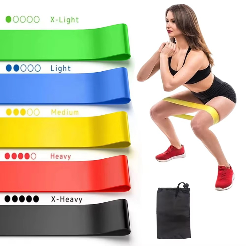 1/2/3/4/5pcs Resistance Bands. - огляд і ціна Pilates Yoga Or