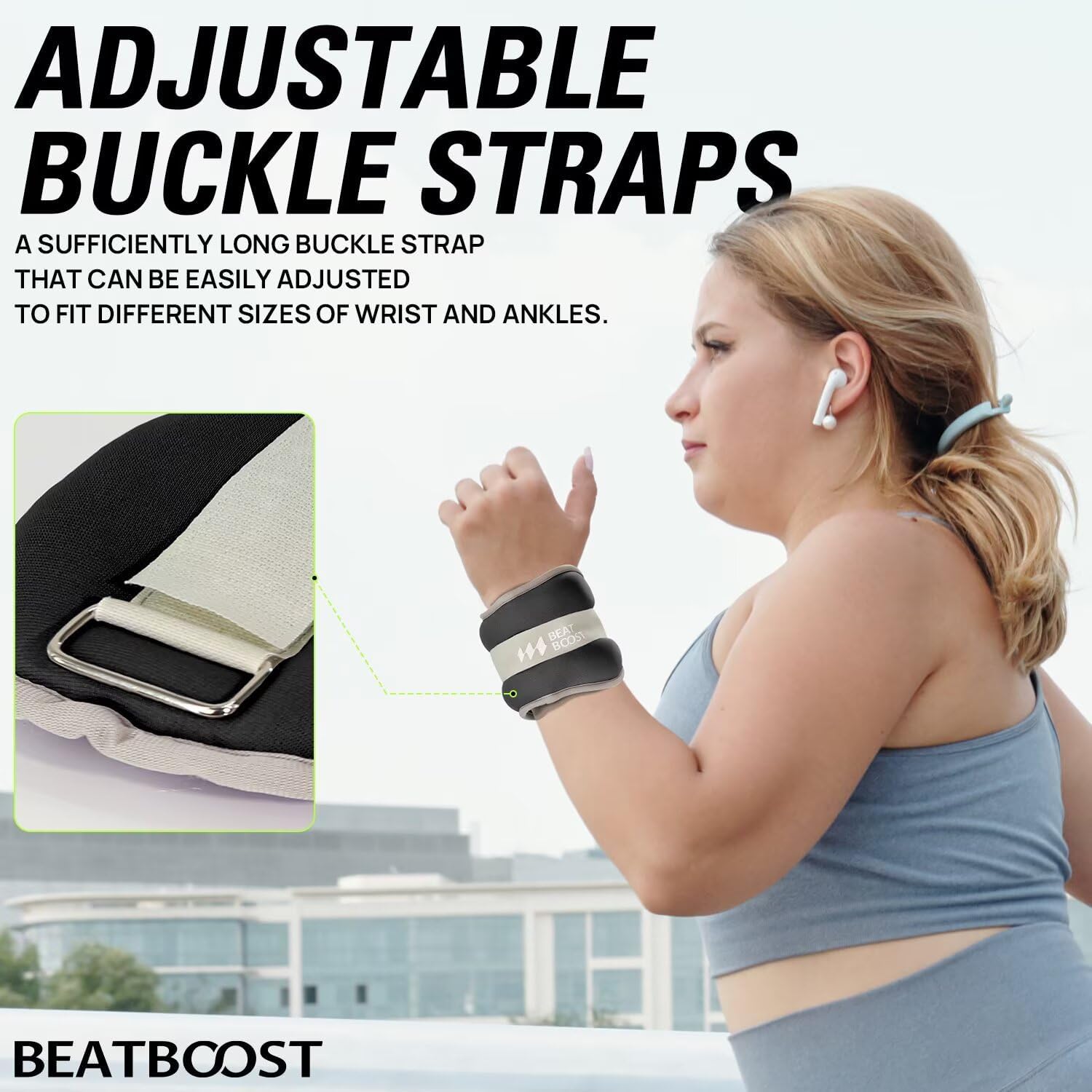 2pcs 0.25/0.5/0.75/1/2kg Wrist - огляд і ціна Yoga Sandbag Weight