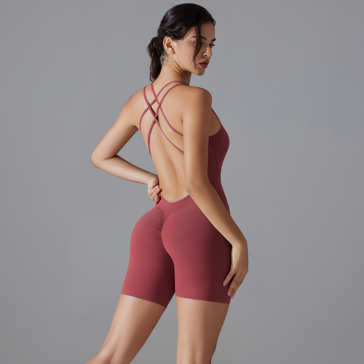 Yoga Set Sexy Backless Sporty  - огляд і ціна Pilates Yoga Gear