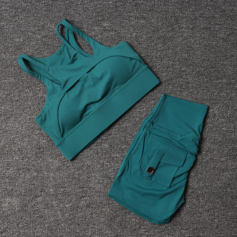 Fitness Shorts Yoga Sets Women - огляд і ціна Pilates Yoga Gear