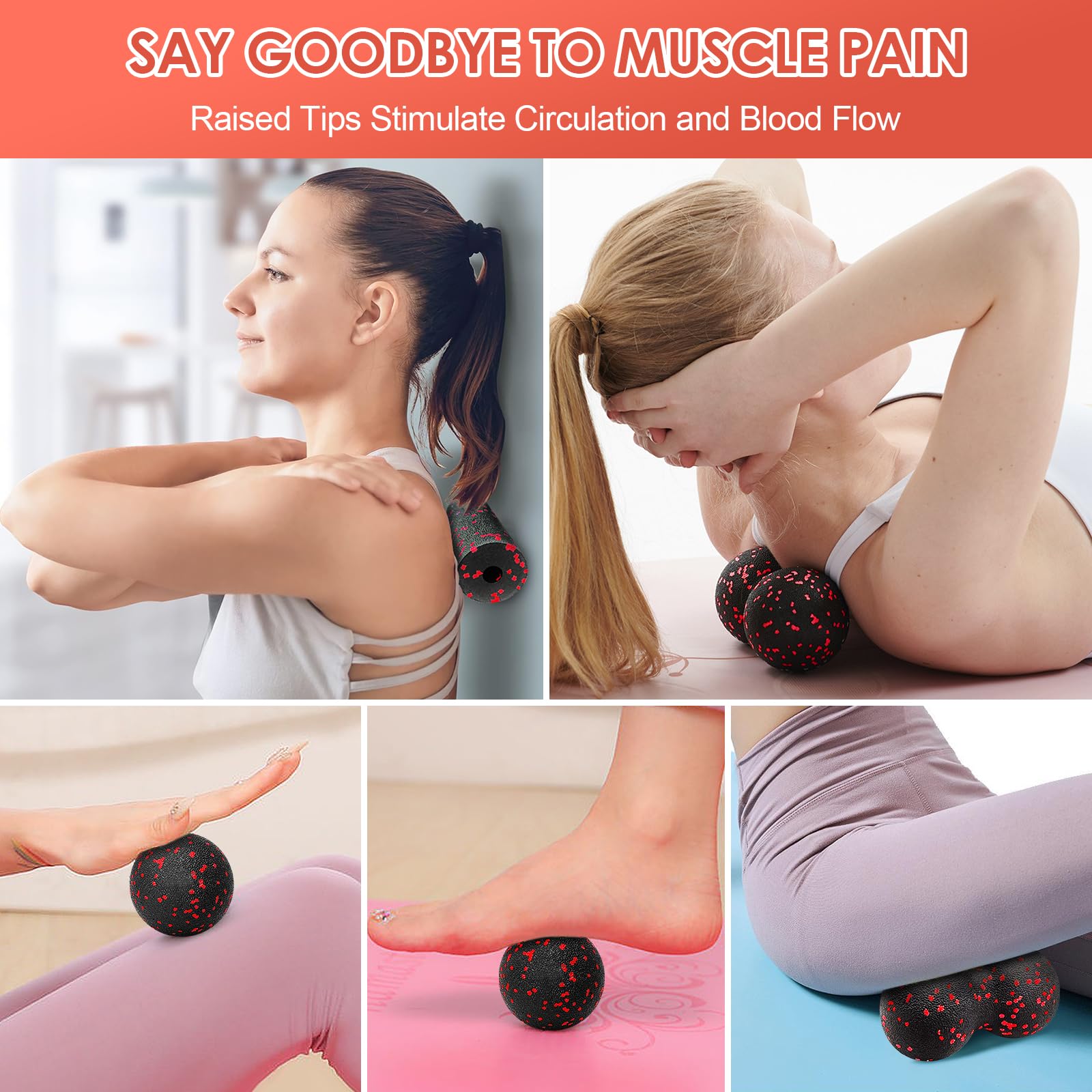 Hollow Yoga Roller Massage Pea - огляд і ціна Pilates Yoga Block