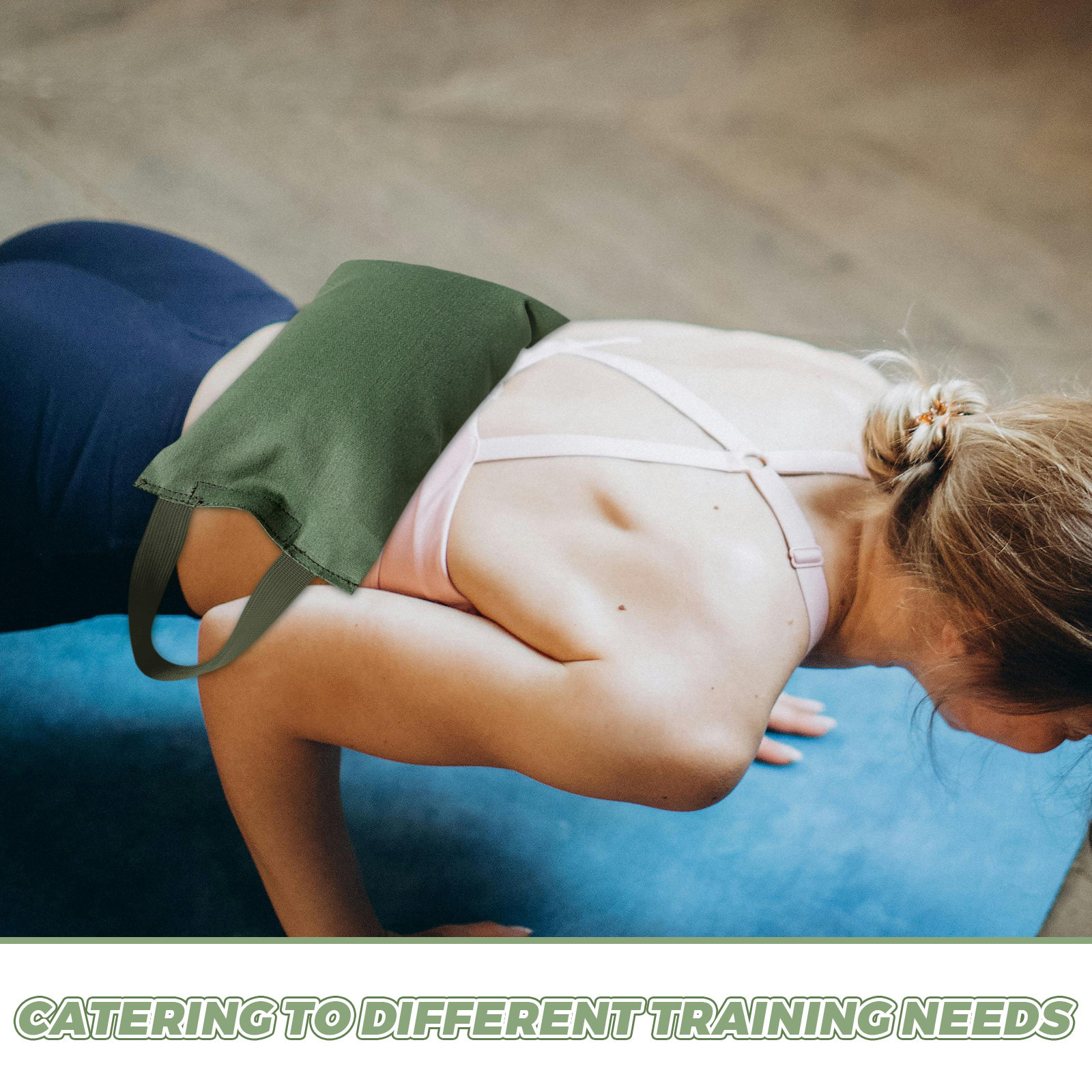 Fillable Weighted Sandbag for  - огляд і ціна Yoga Sandbag Weight