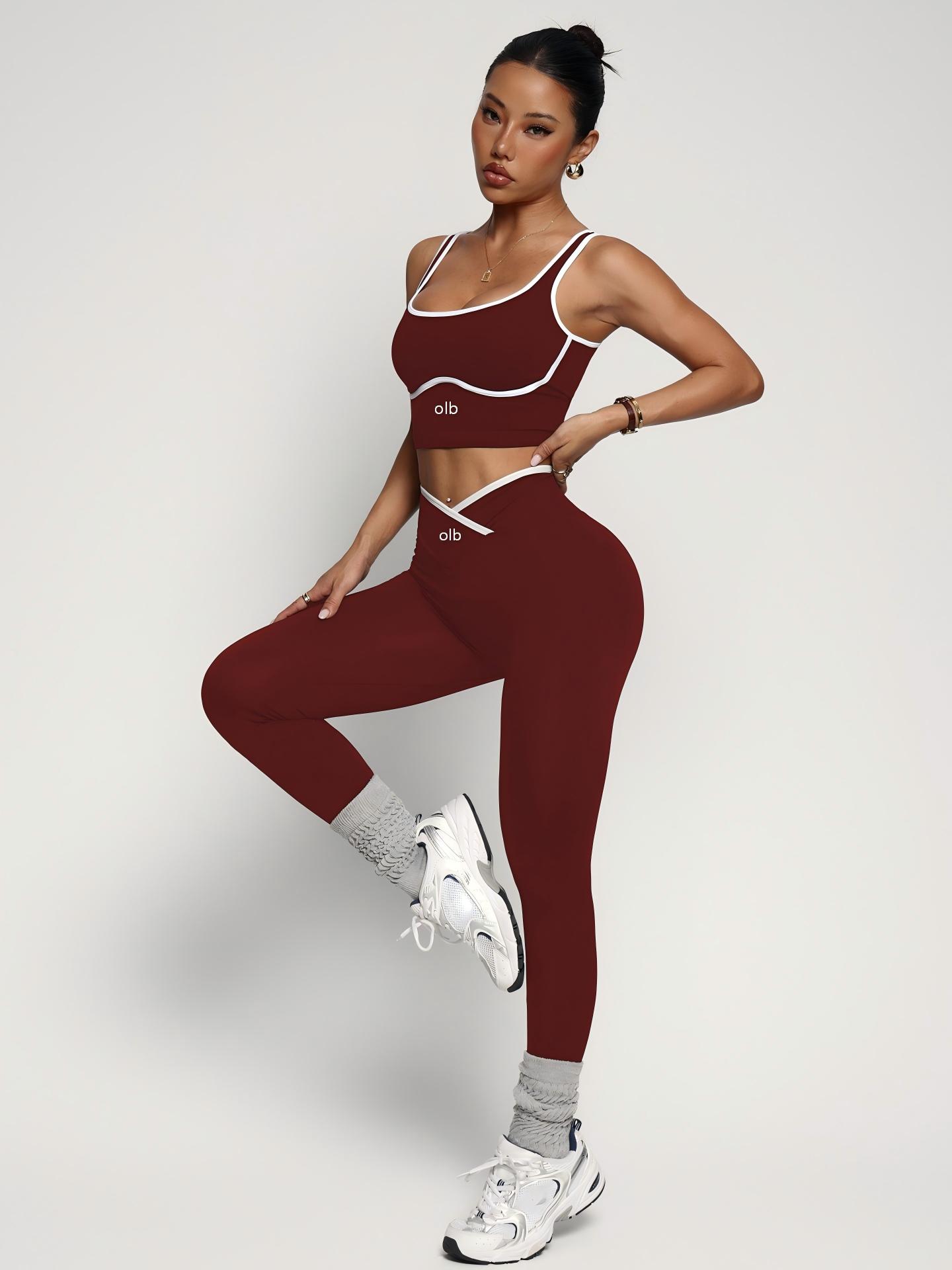 2-piece new sports bra vest pa - огляд і ціна Pilates Yoga Gear