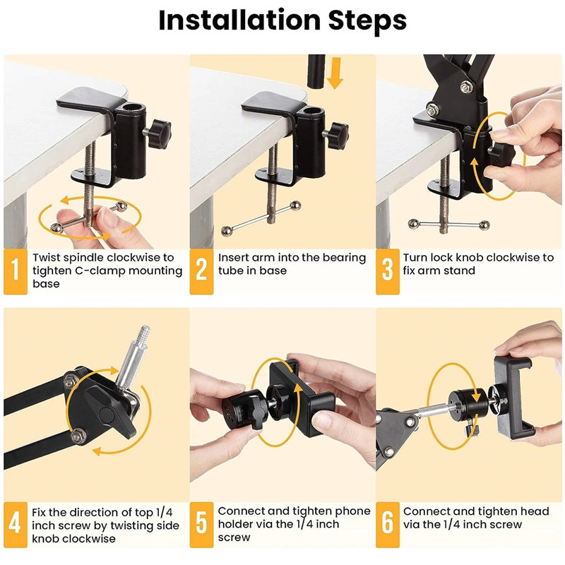 FGCLSY Flexible Arm Tripod For - огляд і ціна Inversion Table Fold