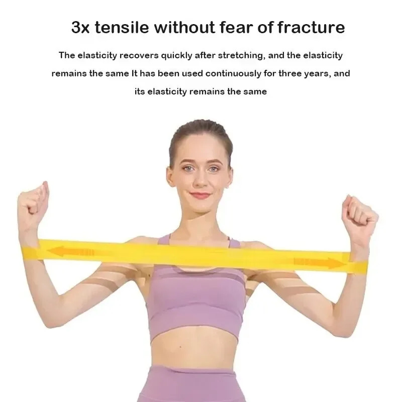 1-5pcs Resistance Bands Elasti - огляд і ціна Pilates Yoga Or