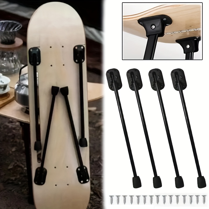 4Pcs Metal Folding Table Legs, - огляд і ціна Inversion Table Fold