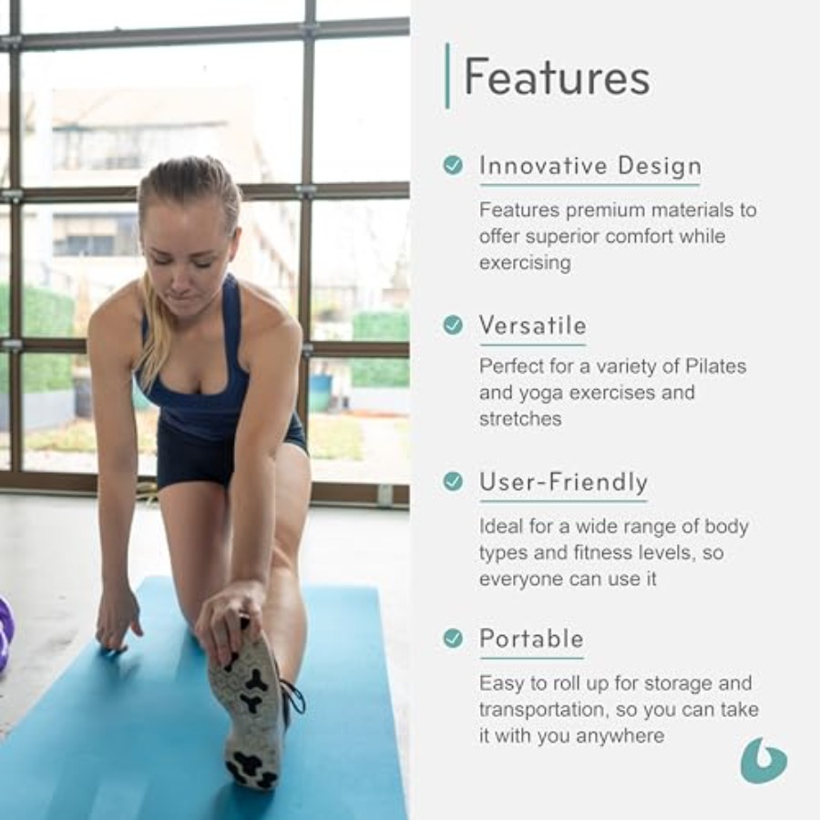 Pilates and yoga mat for studi - огляд і ціна Pilates Yoga Or